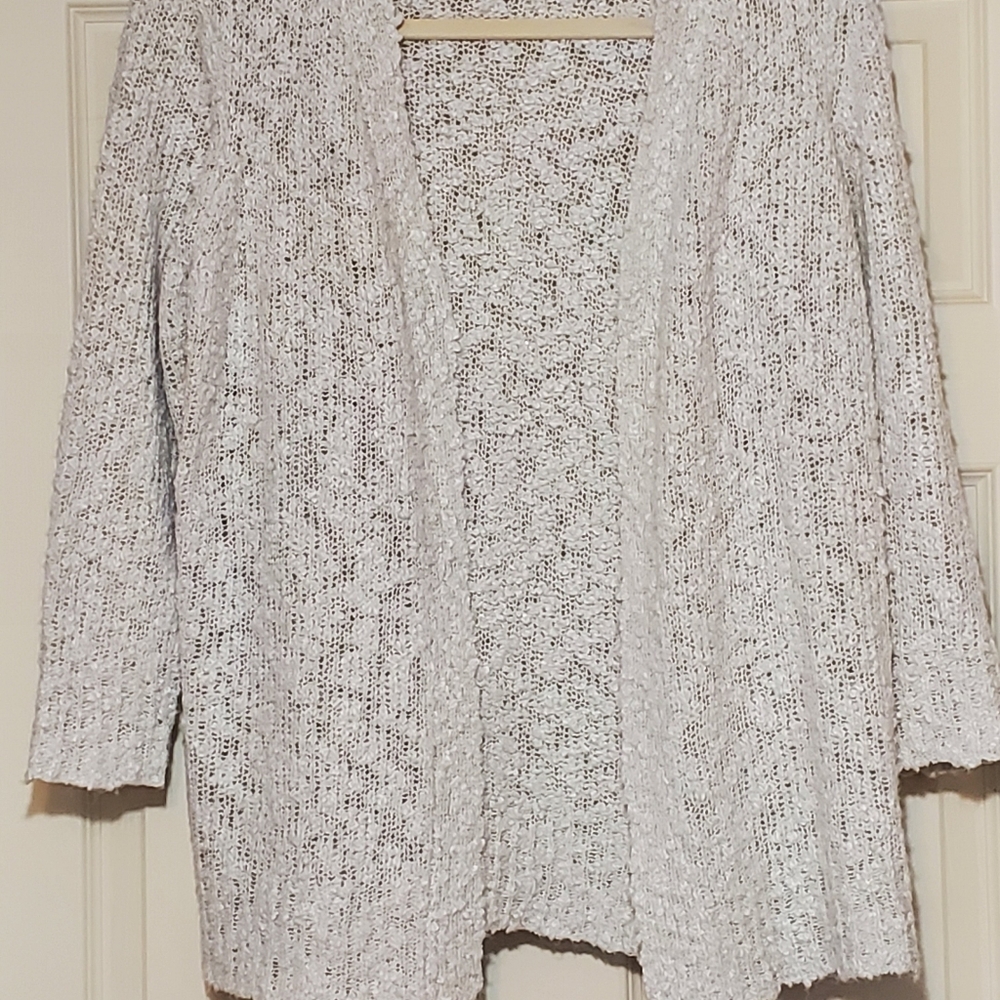 Great Light textured cardigan sweater (107)